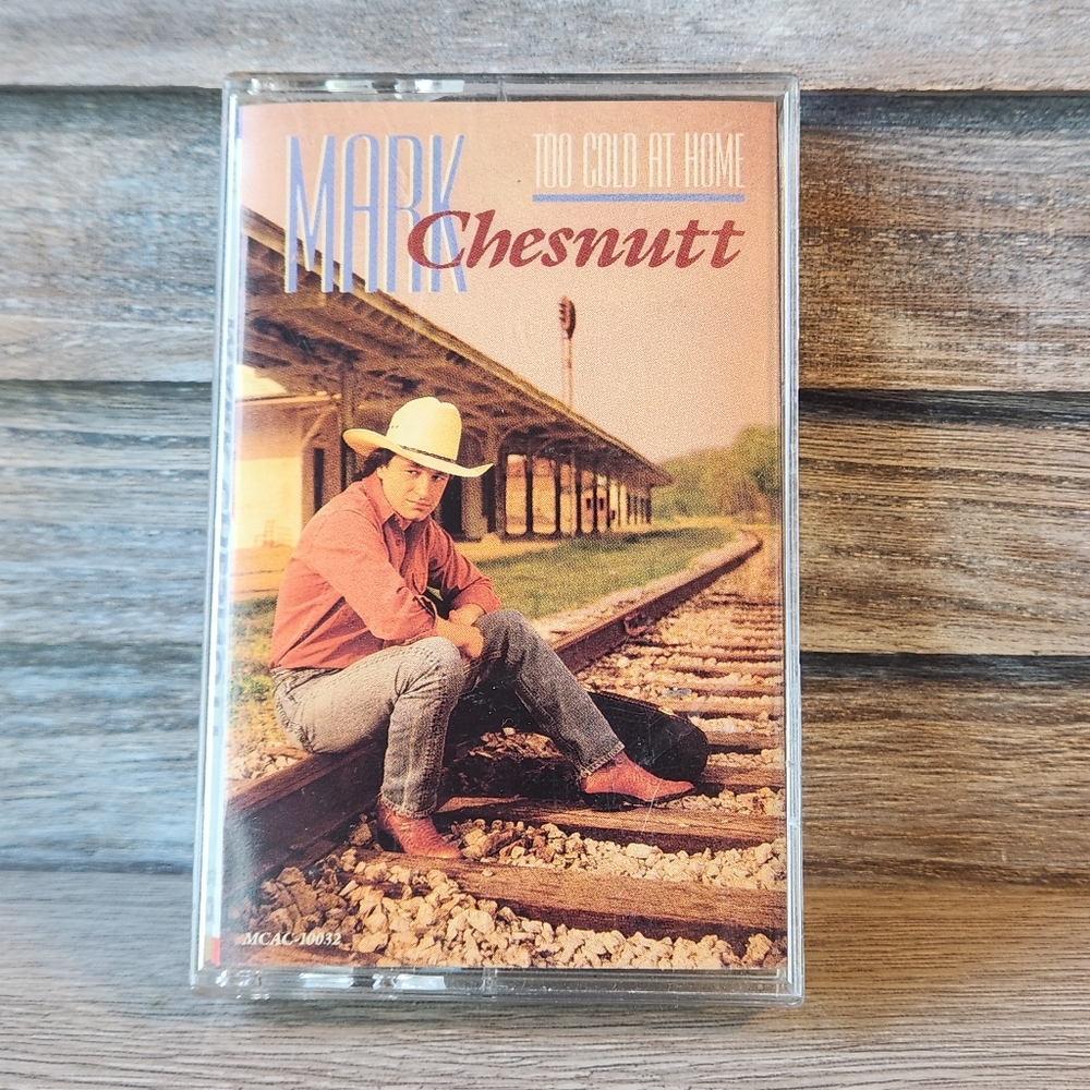 Mark Chesnutt Cassette Tape Country Music Too Cold At Home